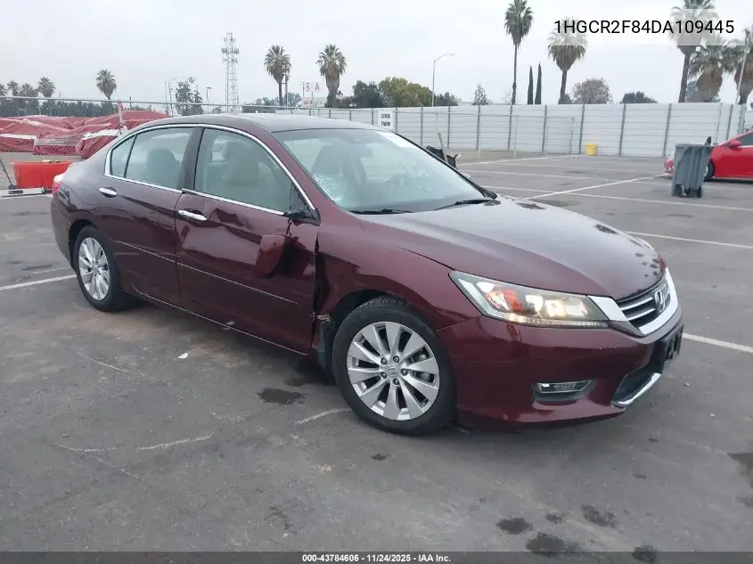 1HGCR2F84DA109445 2013 Honda Accord Sdn Ex-L