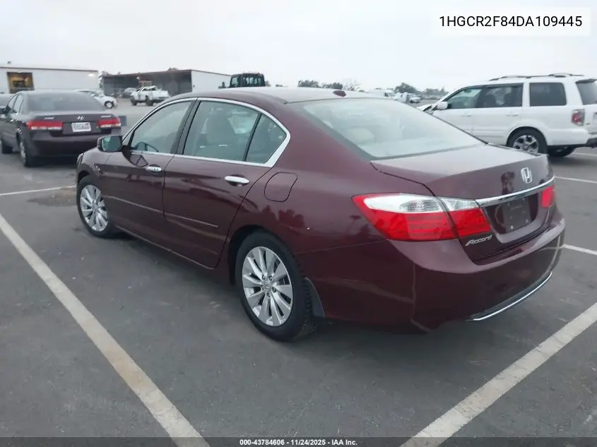 1HGCR2F84DA109445 2013 Honda Accord Sdn Ex-L