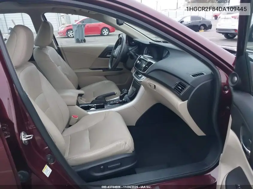 1HGCR2F84DA109445 2013 Honda Accord Sdn Ex-L