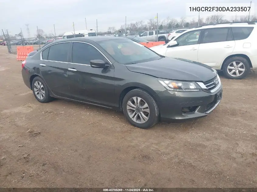 1HGCR2F30DA233507 2013 Honda Accord Lx
