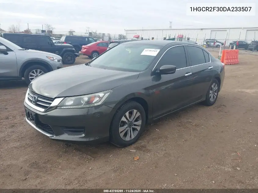 1HGCR2F30DA233507 2013 Honda Accord Lx