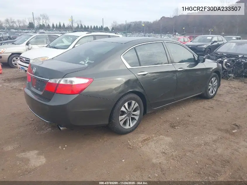 1HGCR2F30DA233507 2013 Honda Accord Lx