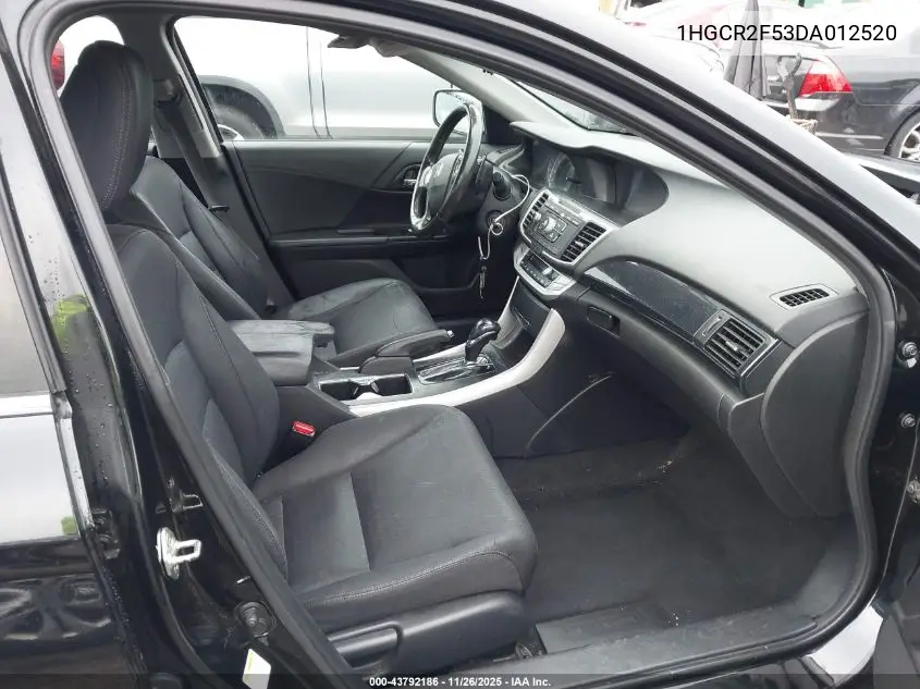 1HGCR2F53DA012520 2013 Honda Accord Sport