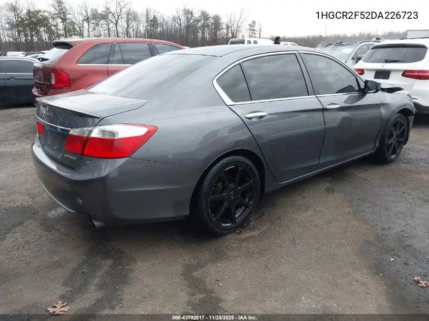 1HGCR2F52DA226723 2013 Honda Accord Sport