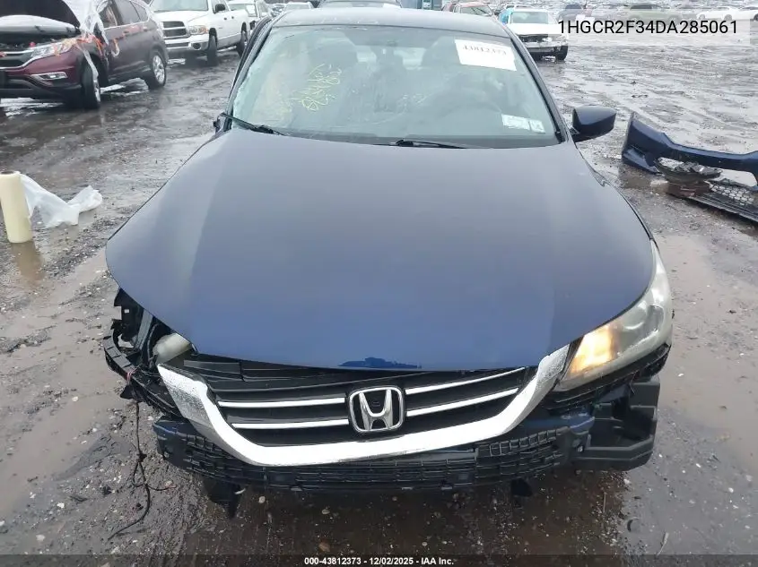 1HGCR2F34DA285061 2013 Honda Accord Lx