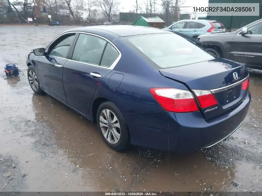 1HGCR2F34DA285061 2013 Honda Accord Lx