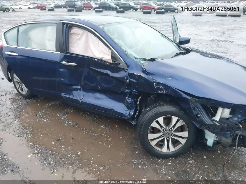 1HGCR2F34DA285061 2013 Honda Accord Lx