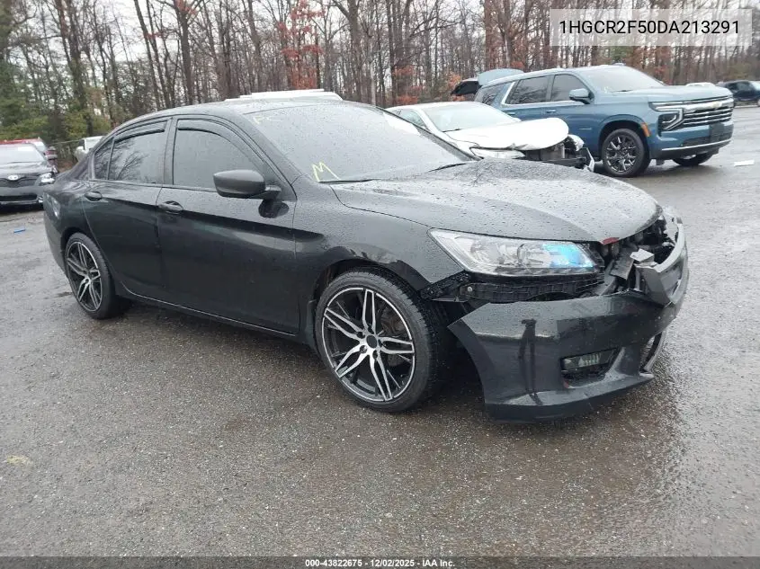 1HGCR2F50DA213291 2013 Honda Accord Sport