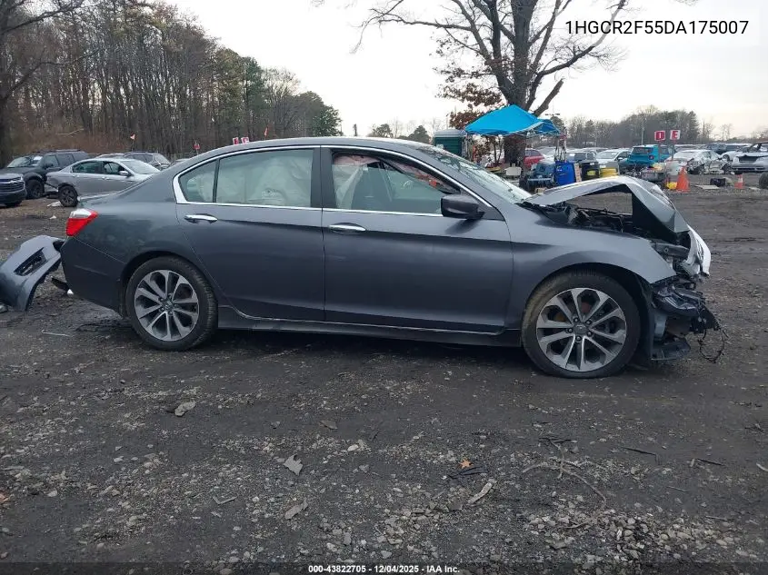 1HGCR2F55DA175007 2013 Honda Accord Sport