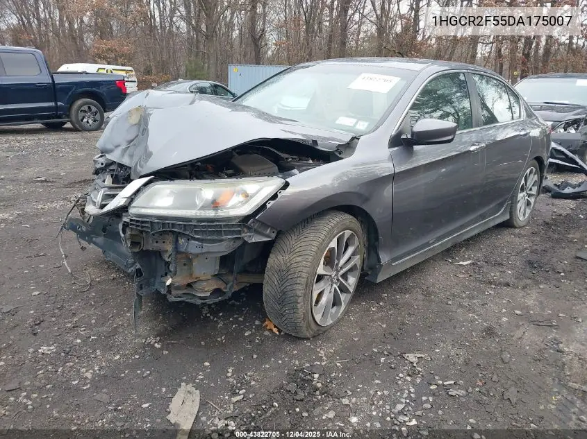 1HGCR2F55DA175007 2013 Honda Accord Sport