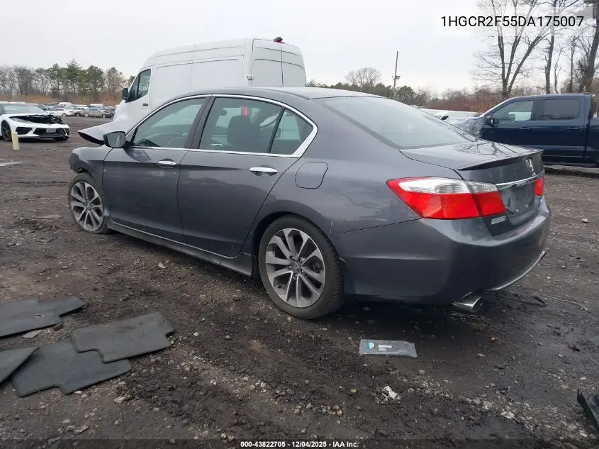 1HGCR2F55DA175007 2013 Honda Accord Sport