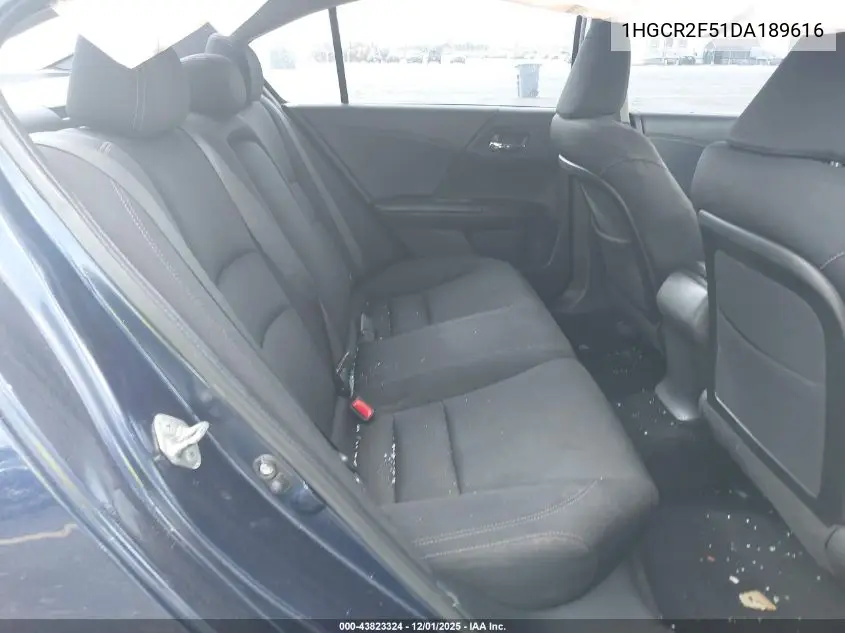1HGCR2F51DA189616 2013 Honda Accord Sport