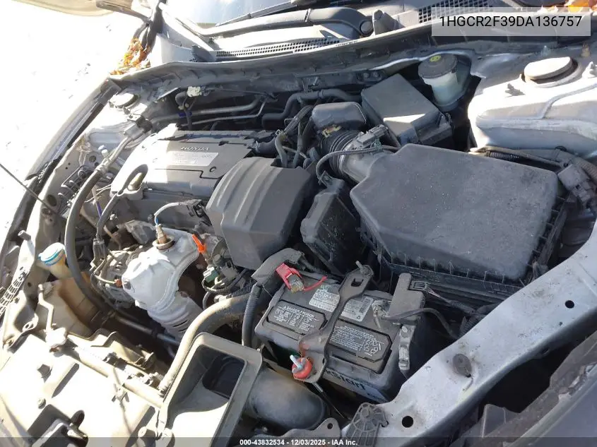 1HGCR2F39DA136757 2013 Honda Accord Lx
