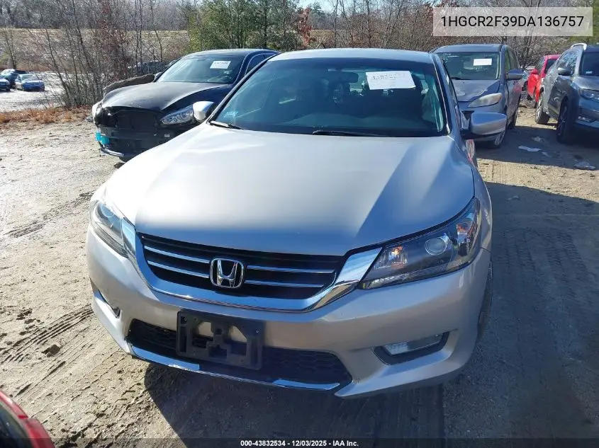 1HGCR2F39DA136757 2013 Honda Accord Lx