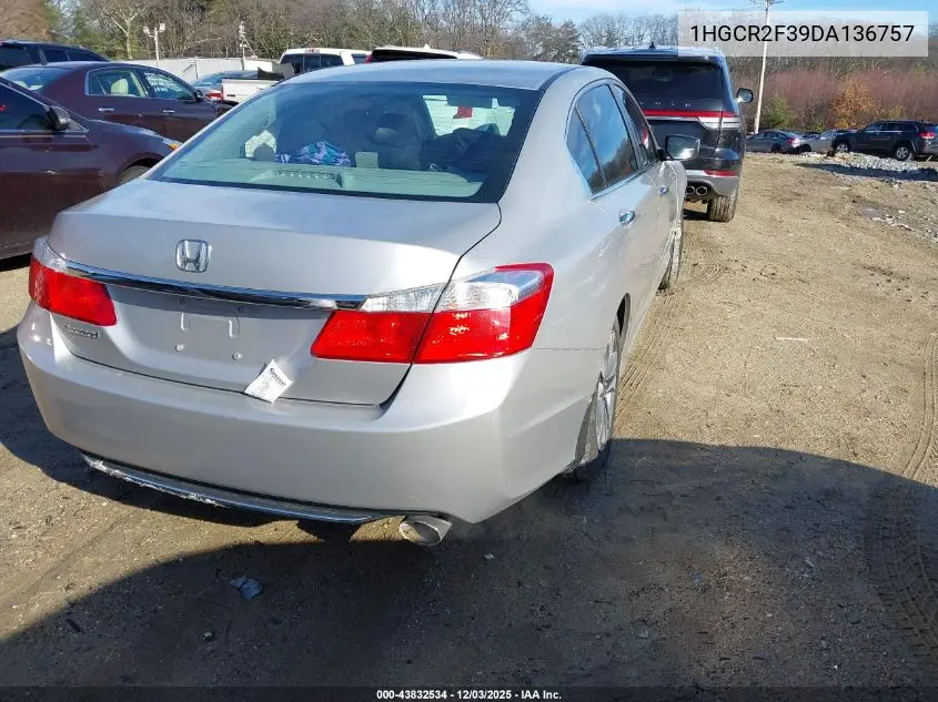 1HGCR2F39DA136757 2013 Honda Accord Lx