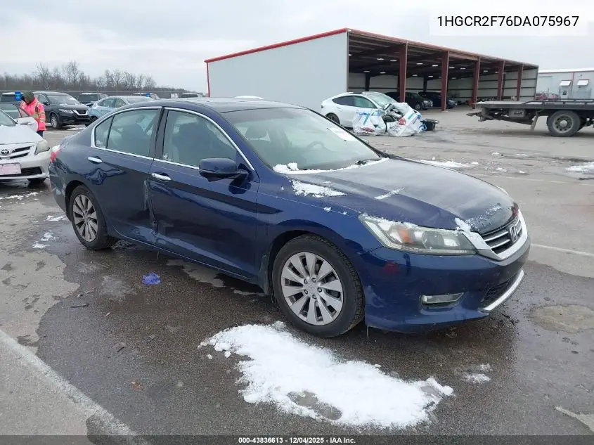 1HGCR2F76DA075967 2013 Honda Accord Ex