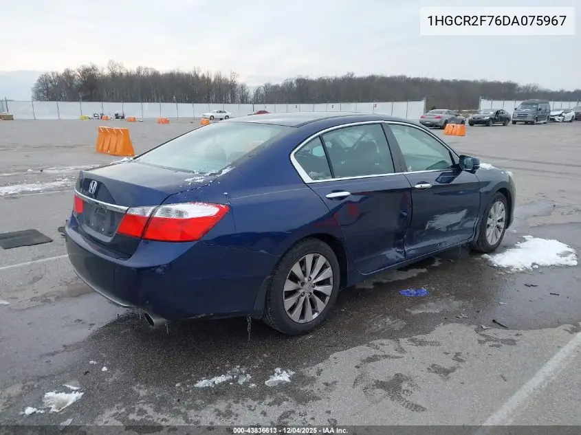 1HGCR2F76DA075967 2013 Honda Accord Ex