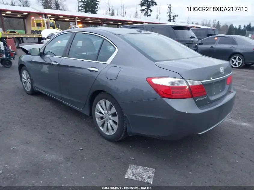 1HGCR2F8XDA217410 2013 Honda Accord Sdn Ex-L
