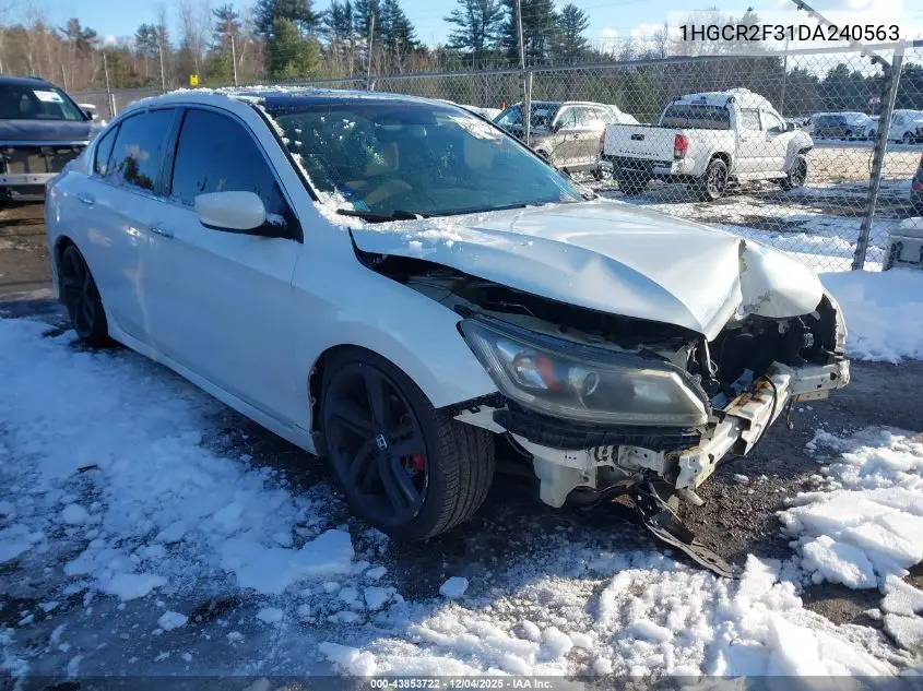 1HGCR2F31DA240563 2013 Honda Accord Lx