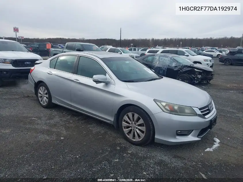 1HGCR2F77DA192974 2013 Honda Accord Ex