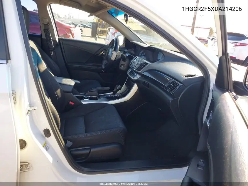 1HGCR2F5XDA214206 2013 Honda Accord Sport