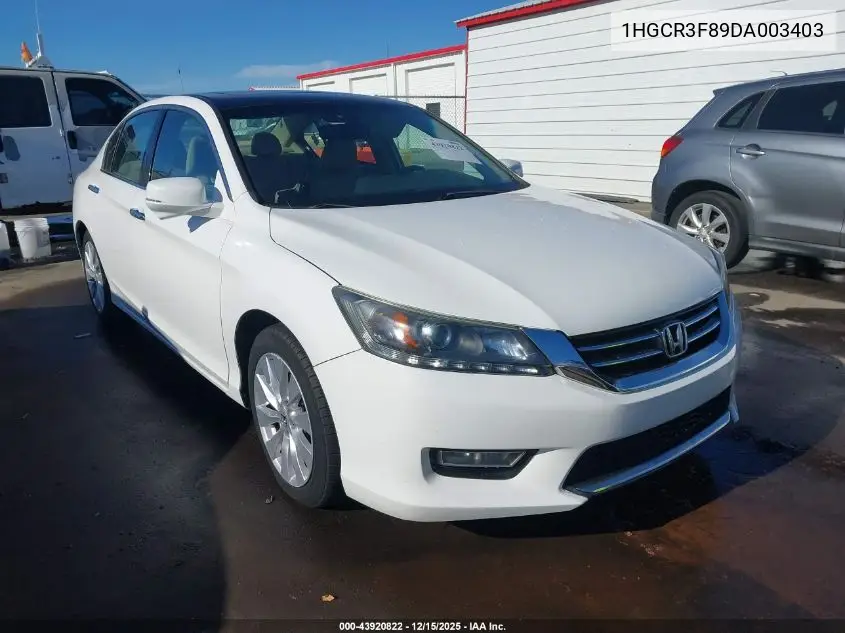 1HGCR3F89DA003403 2013 Honda Accord Ex-L V-6