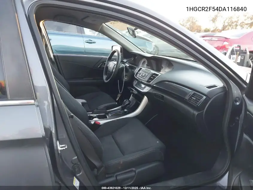 1HGCR2F54DA116840 2013 Honda Accord Sport
