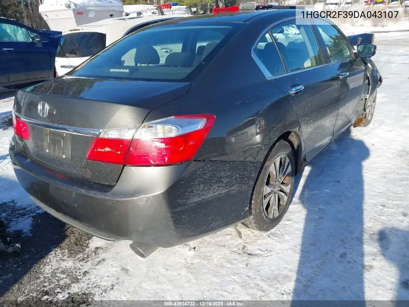 1HGCR2F39DA043107 2013 Honda Accord Lx