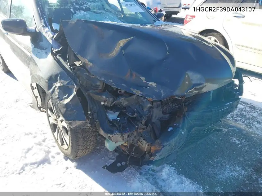 1HGCR2F39DA043107 2013 Honda Accord Lx
