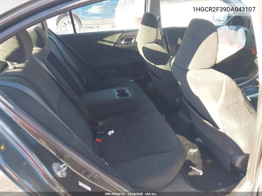 1HGCR2F39DA043107 2013 Honda Accord Lx