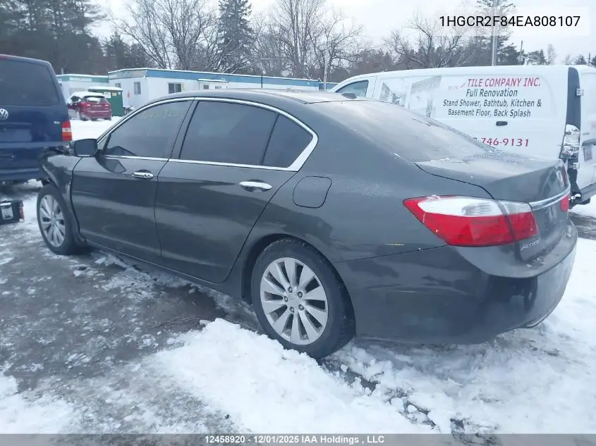 1HGCR2F84EA808107 2014 Honda Accord Ex-L