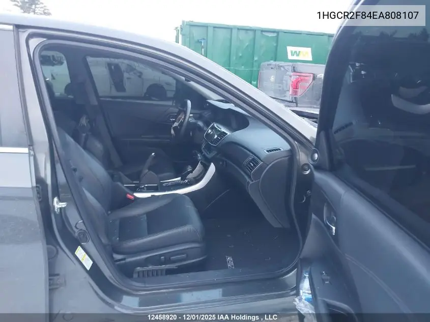 1HGCR2F84EA808107 2014 Honda Accord Ex-L