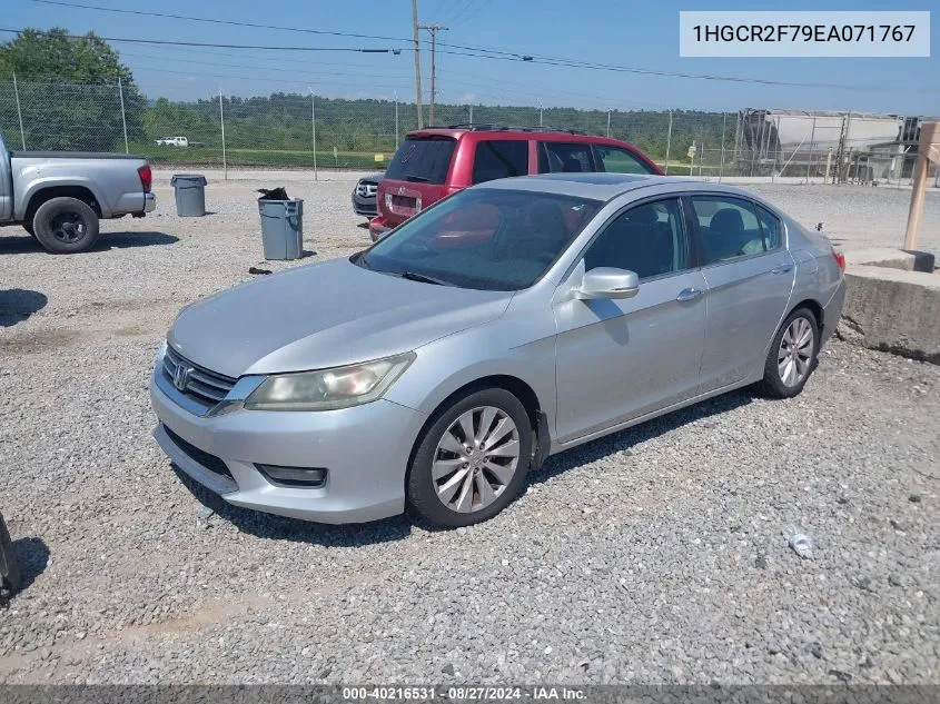 1HGCR2F79EA071767 2014 Honda Accord Ex