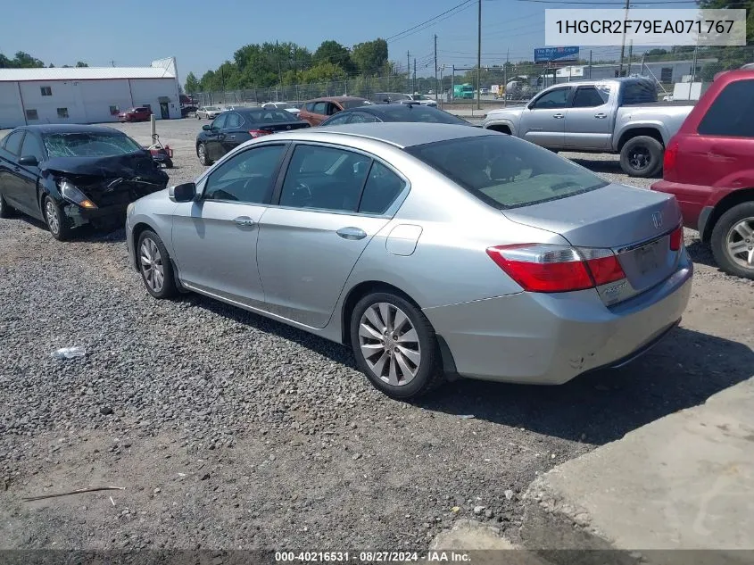 1HGCR2F79EA071767 2014 Honda Accord Ex