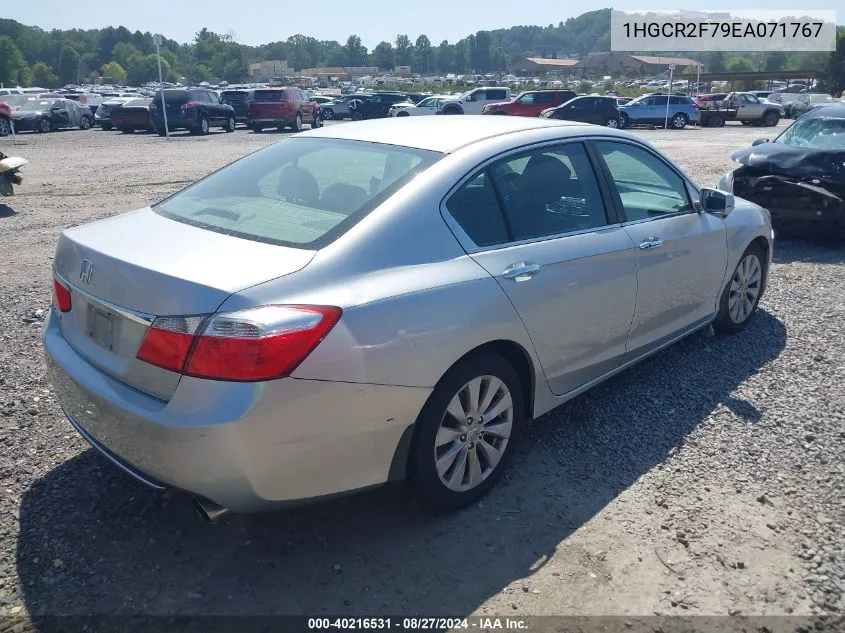 1HGCR2F79EA071767 2014 Honda Accord Ex