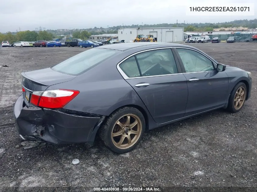 1HGCR2E52EA261071 2014 Honda Accord Sport