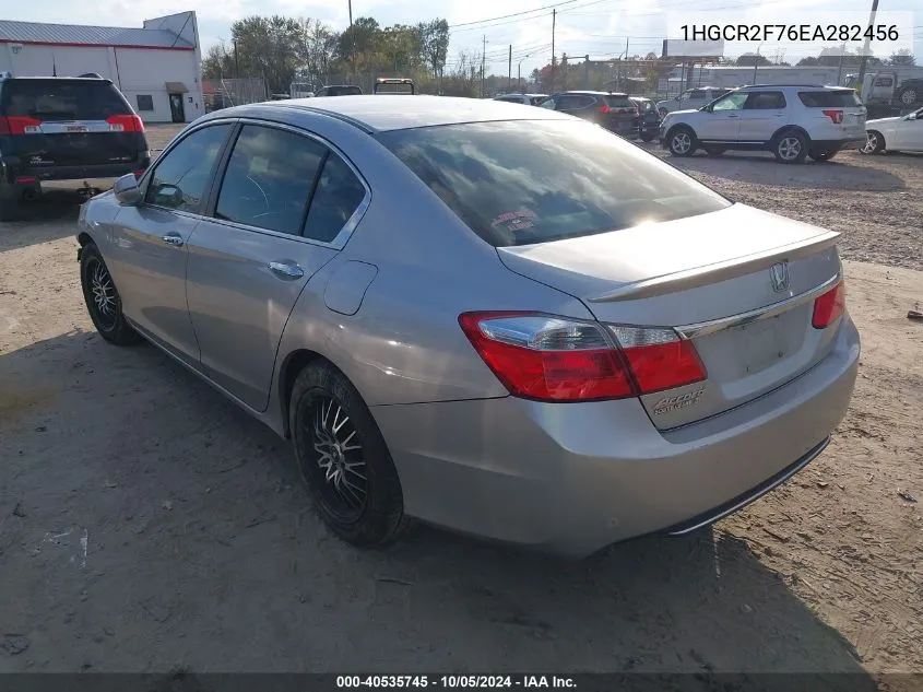 1HGCR2F76EA282456 2014 Honda Accord Ex