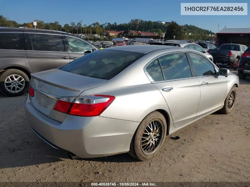 1HGCR2F76EA282456 2014 Honda Accord Ex