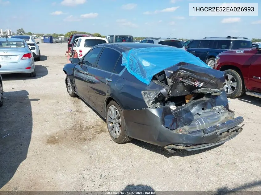 1HGCR2E52EA026993 2014 Honda Accord Sport