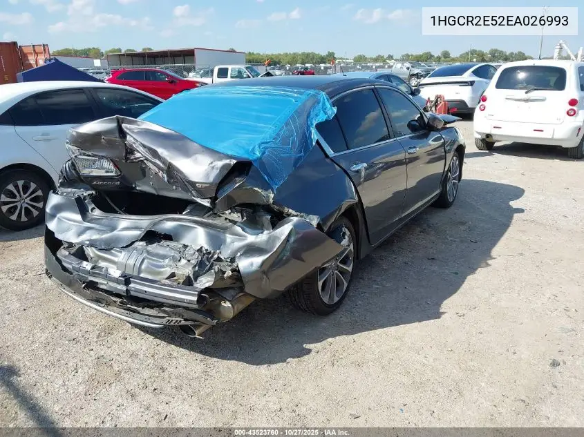 1HGCR2E52EA026993 2014 Honda Accord Sport