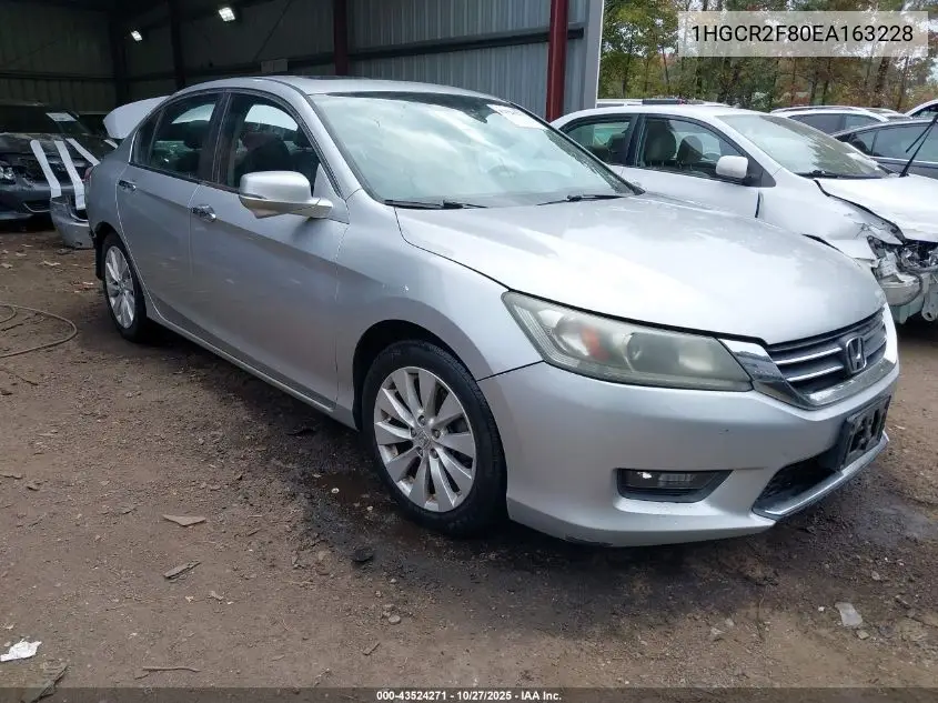 1HGCR2F80EA163228 2014 Honda Accord Ex-L