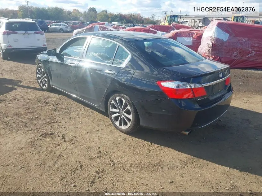 1HGCR2F54EA062876 2014 Honda Accord Sport
