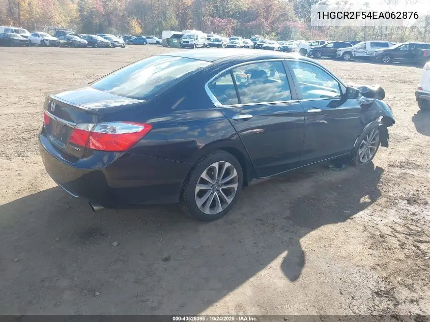 1HGCR2F54EA062876 2014 Honda Accord Sport