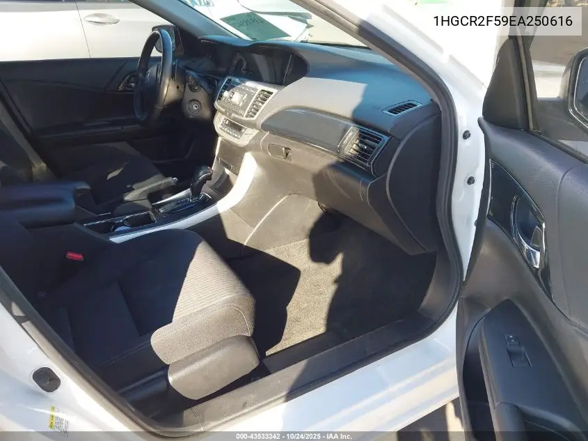 1HGCR2F59EA250616 2014 Honda Accord Sport