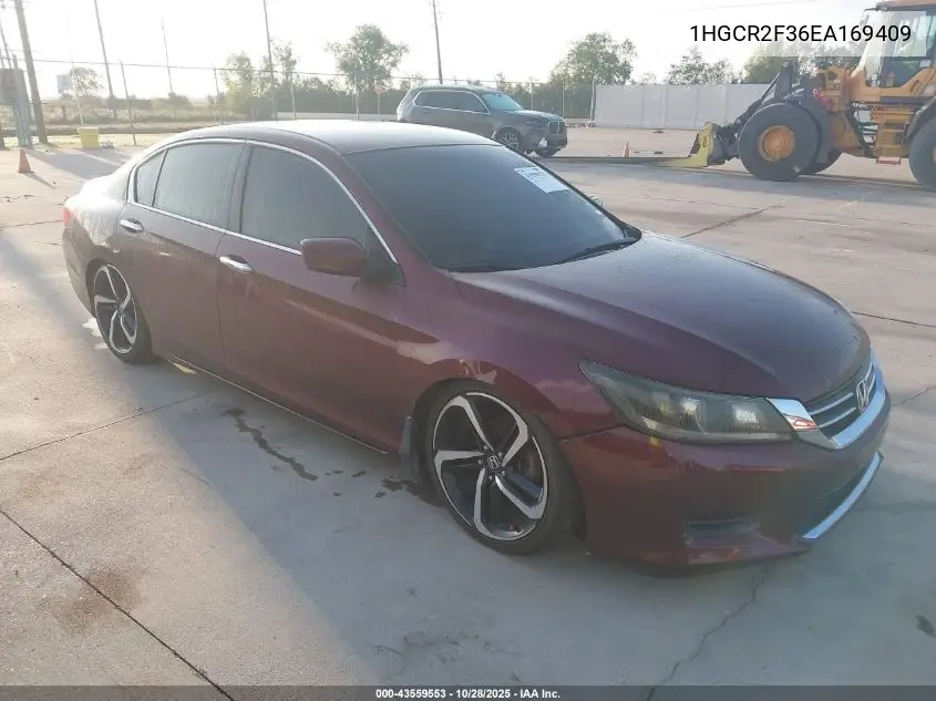 1HGCR2F36EA169409 2014 Honda Accord Lx