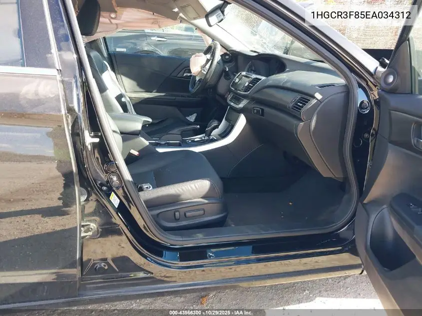 1HGCR3F85EA034312 2014 Honda Accord Ex-L V-6