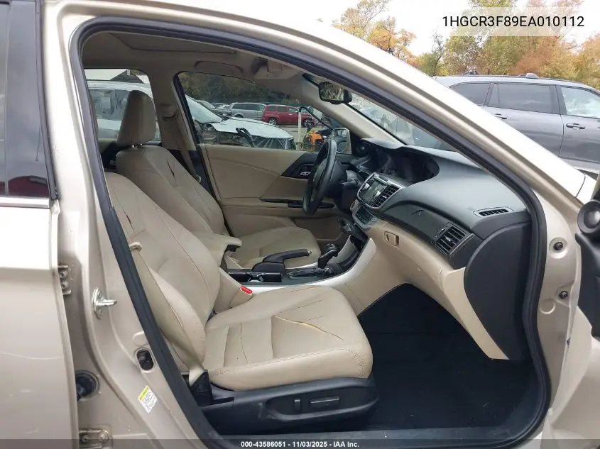 1HGCR3F89EA010112 2014 Honda Accord Ex-L V-6