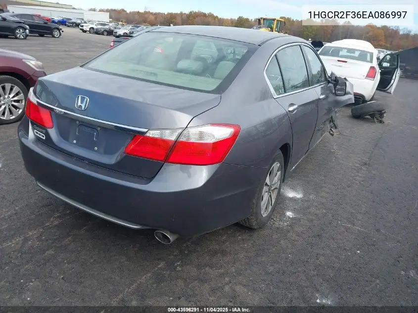 1HGCR2F36EA086997 2014 Honda Accord Lx