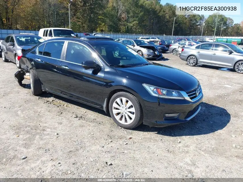1HGCR2F85EA300938 2014 Honda Accord Ex-L