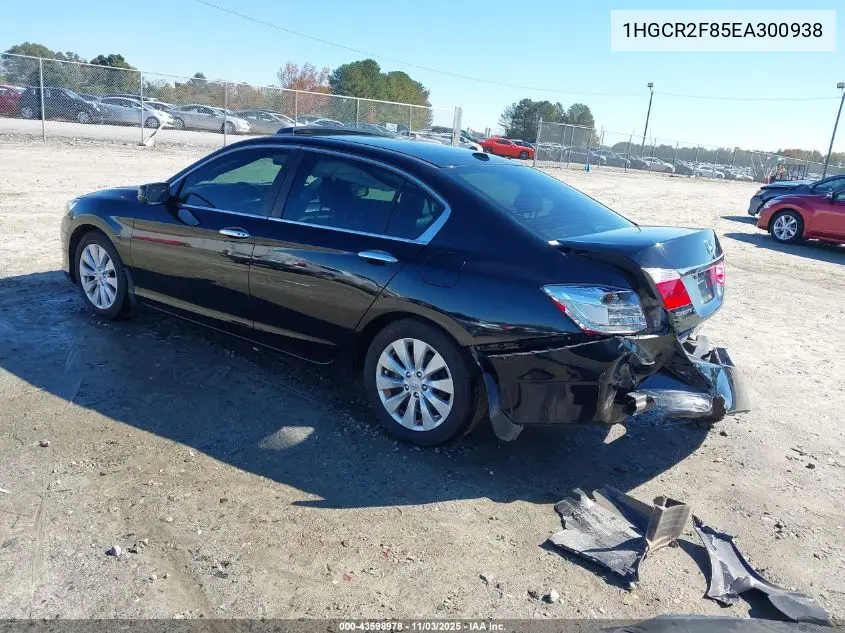 1HGCR2F85EA300938 2014 Honda Accord Ex-L